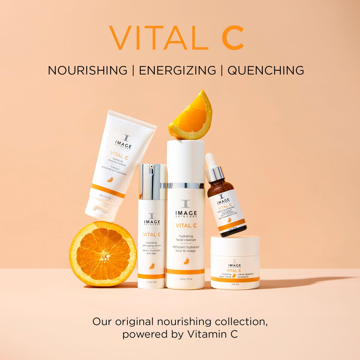 IMAGE Skincare product label showing ingredient list, transparency and formulation benefit
