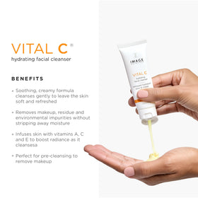 IMAGE Skincare serum dropper dispensing Vitamin C serum for brighter complexion