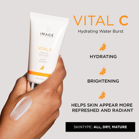 IMAGE Skincare close-up gel texture revealing smooth, water-bursting consistency