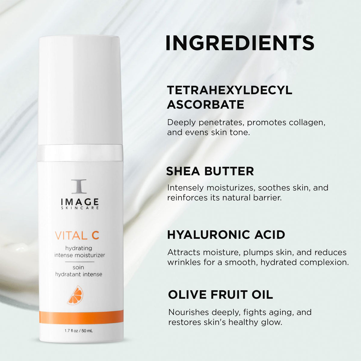 IMAGE Skincare blended with I CONCEAL showing dewier finish and natural coverage