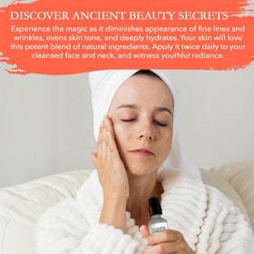 Imagine Dermatology product being applied to cheek demonstrating fast absorption