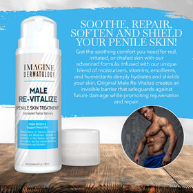 Imagine Dermatology applying cream to hand illustrating gentle massage and protection