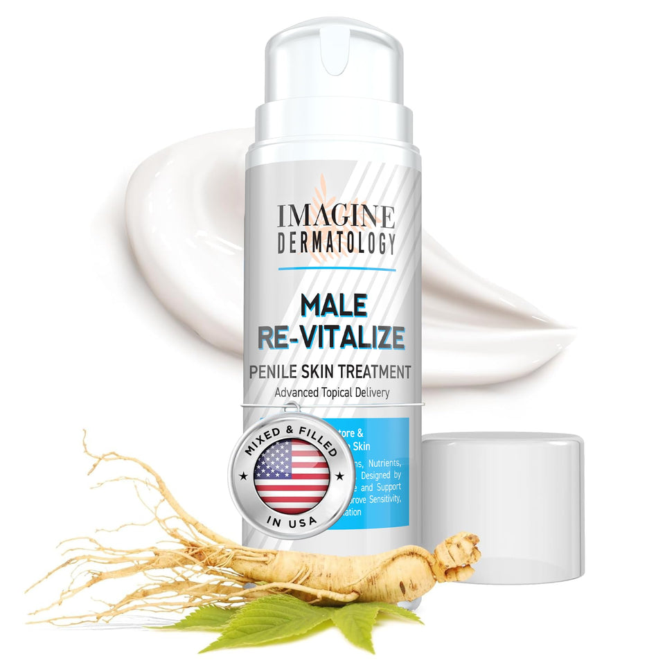 Imagine Dermatology front packaging showing 5 fl oz tube and brand clarity