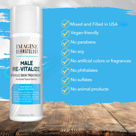 Imagine Dermatology botanical ingredients flatlay emphasizing natural extract support