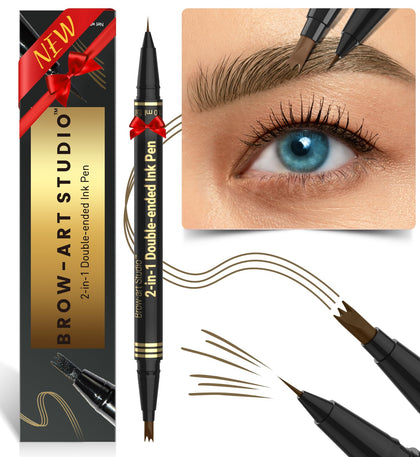 iMethod brow pen front packaging showing dual-ended design and shade