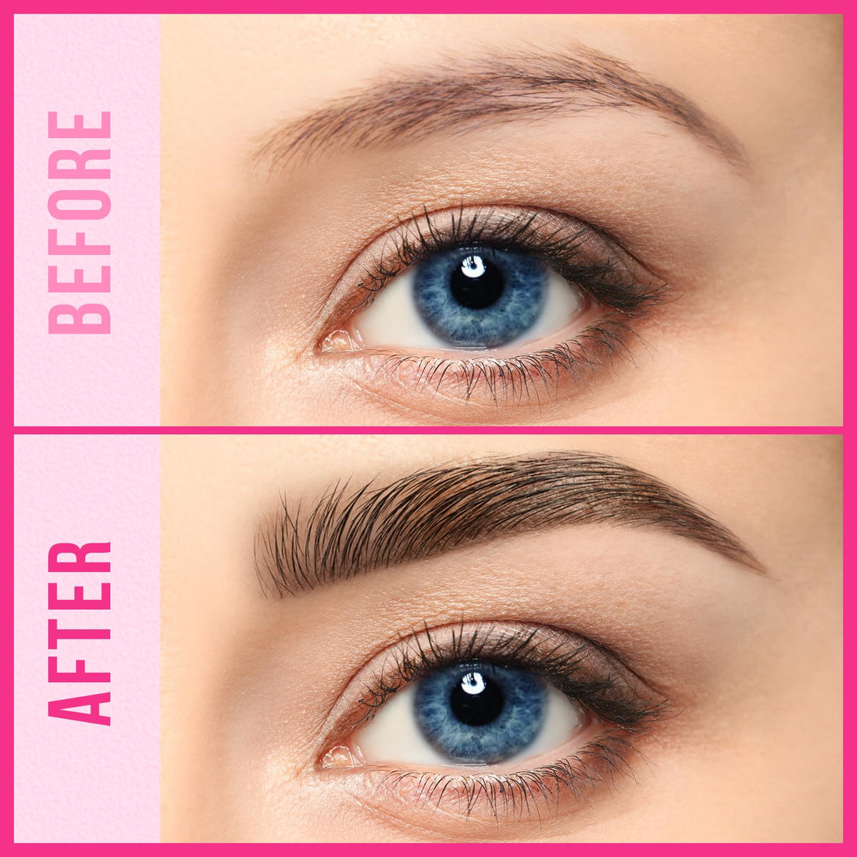 iMethod brush tip detail showing spoolie end that blends pigment for natural finish