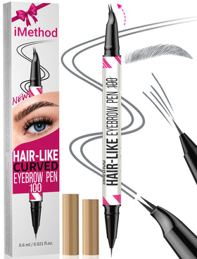 iMethod product front view showing dual-ended pen and grey shade benefits