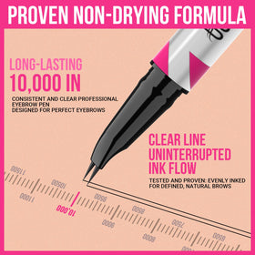 iMethod dual-ended opened showing both curved micro-tip and brush for two-step application