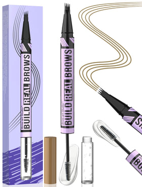 iMethod eyebrow pen front packaging showing dual-ended tool and shade
