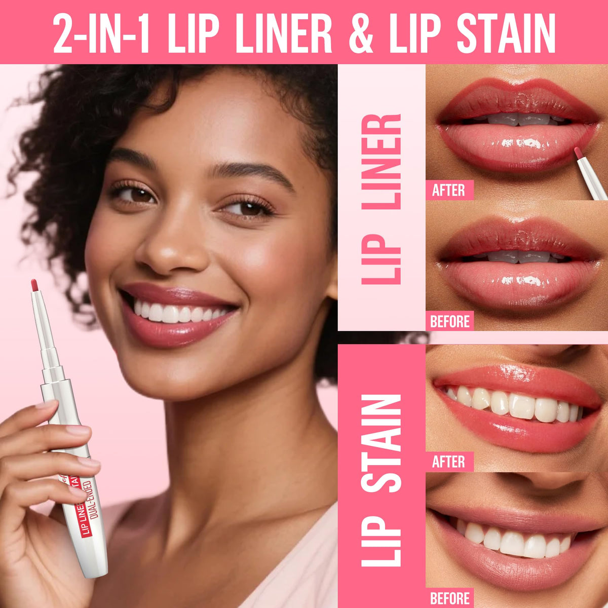 iMethod precision liner tip close-up for sharp lip definition