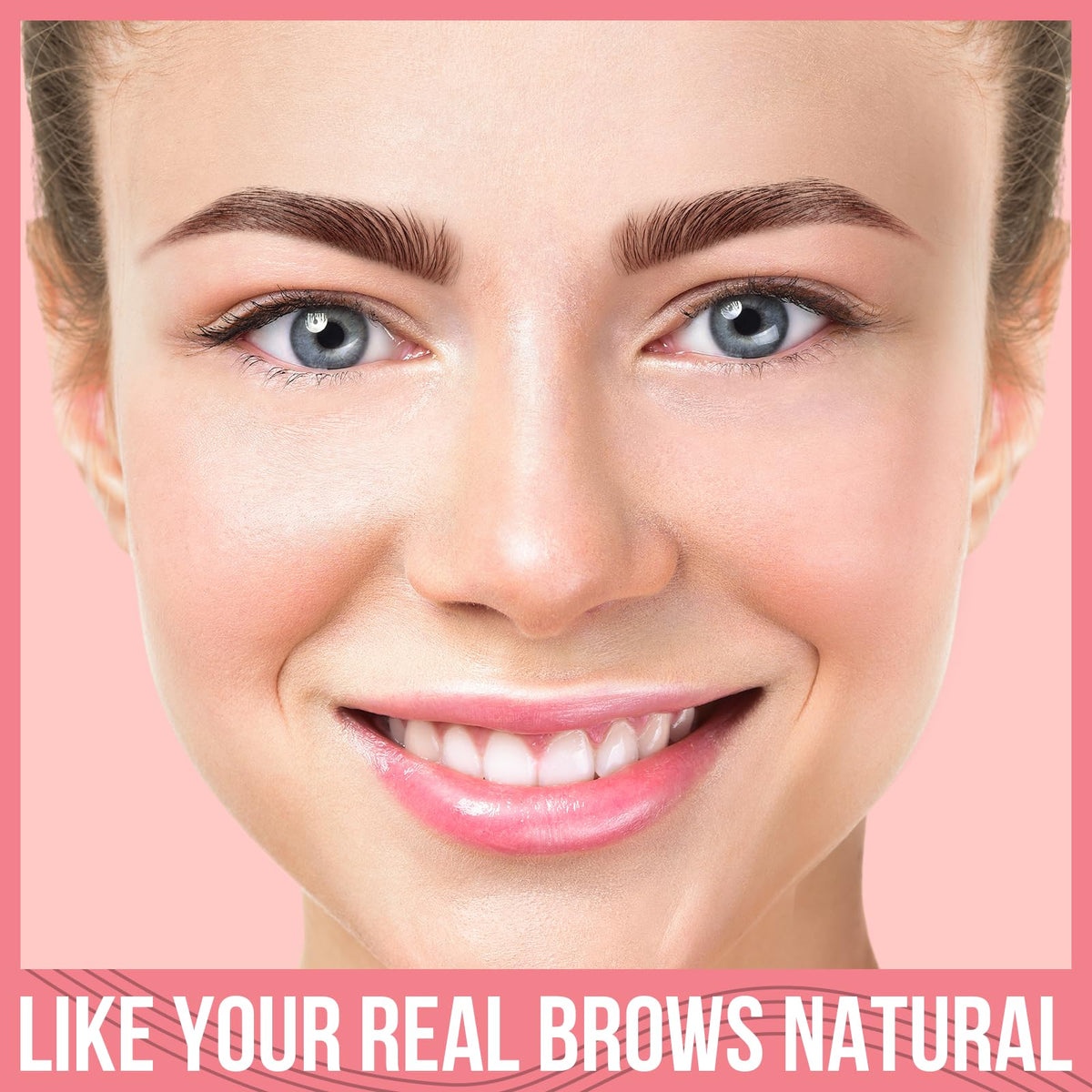 iMethod spoolie blending brow strokes for natural soft finish