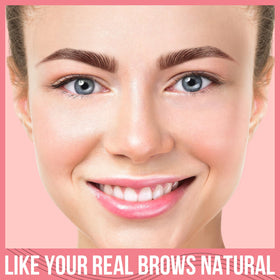 iMethod spoolie blending brow strokes for natural soft finish