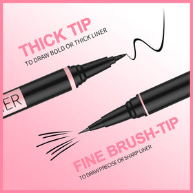 iMethod close-up of thick tip for filling wings and bold matte lines