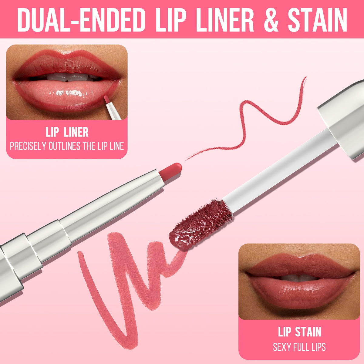 iMethod wide applicator texture for even full-lip coverage