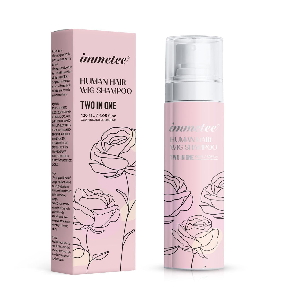 immetee bottle front showing brand and product benefits for easy identification