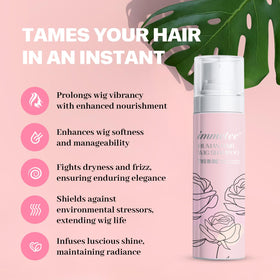 immetee foam in hand demonstrating gentle lather that cleanses and conditions