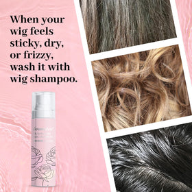 immetee wig soaking bowl showing gentle immersion to remove buildup effectively