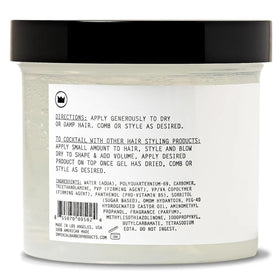 Imperial Barber Gel Pomade clear gel texture close-up showing glossy finish