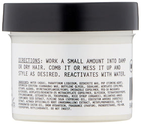 Imperial Barber matte paste open jar texture close-up highlighting pliable paste
