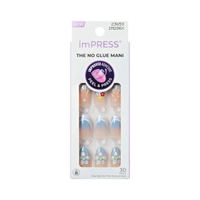 imPRESS front packaging showing Amerie design and included tools for instant mani