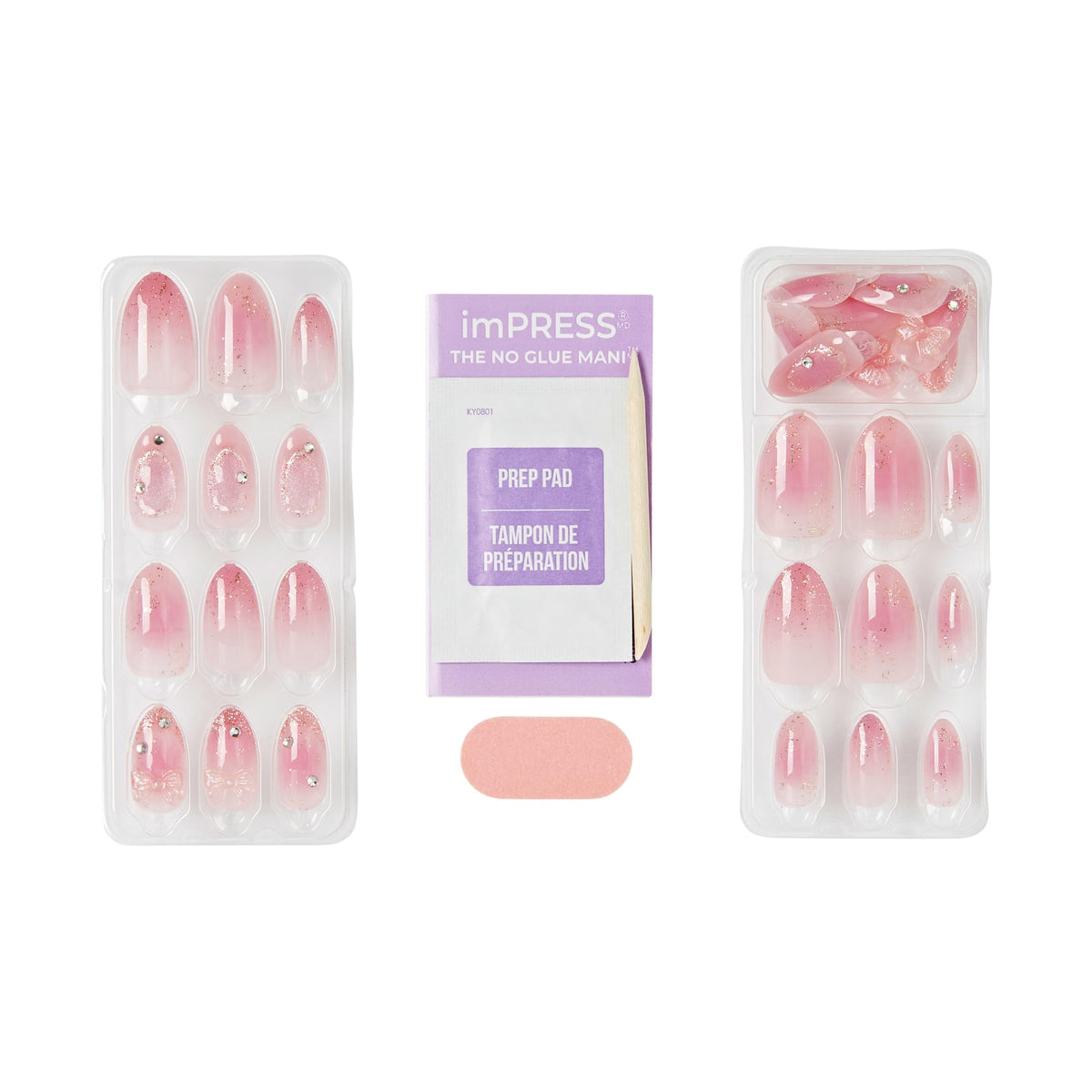 imPRESS application step peel and press for fast secure hold
