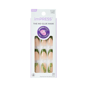 imPRESS front packaging showing Ballerina green design and secure kit contents