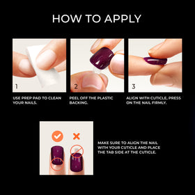 imPRESS close-up of chrome effect nails highlighting vibrant reflective finish