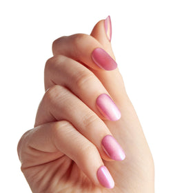 imPRESS nail sheet layout with 30 pre-sized press-on nails benefit: organized selection
