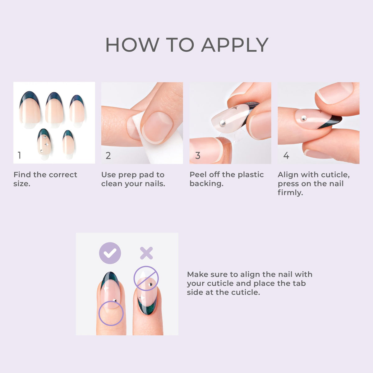 imPRESS manicure stick and mini file close-up for shaping help