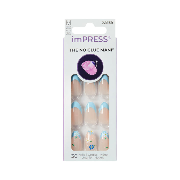 imPRESS front packaging showing Golden Nest design and contents benefit convenience
