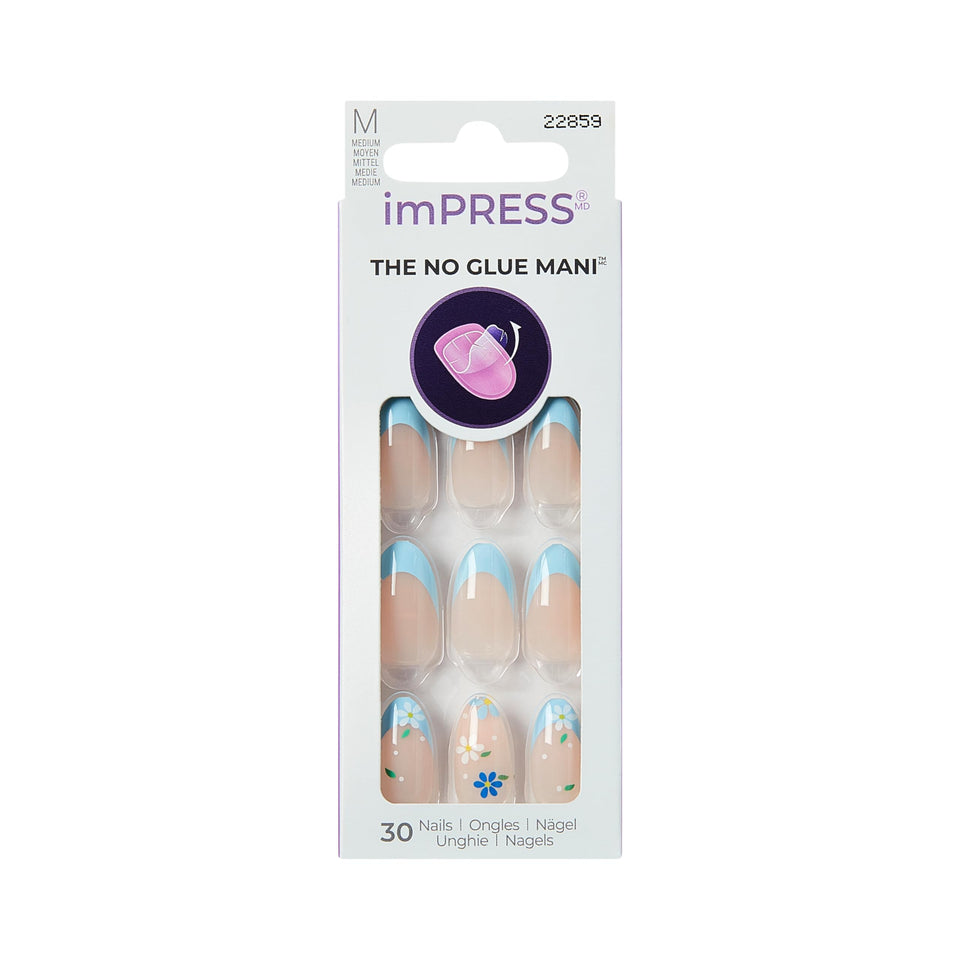 imPRESS front packaging showing Golden Nest design and contents benefit convenience