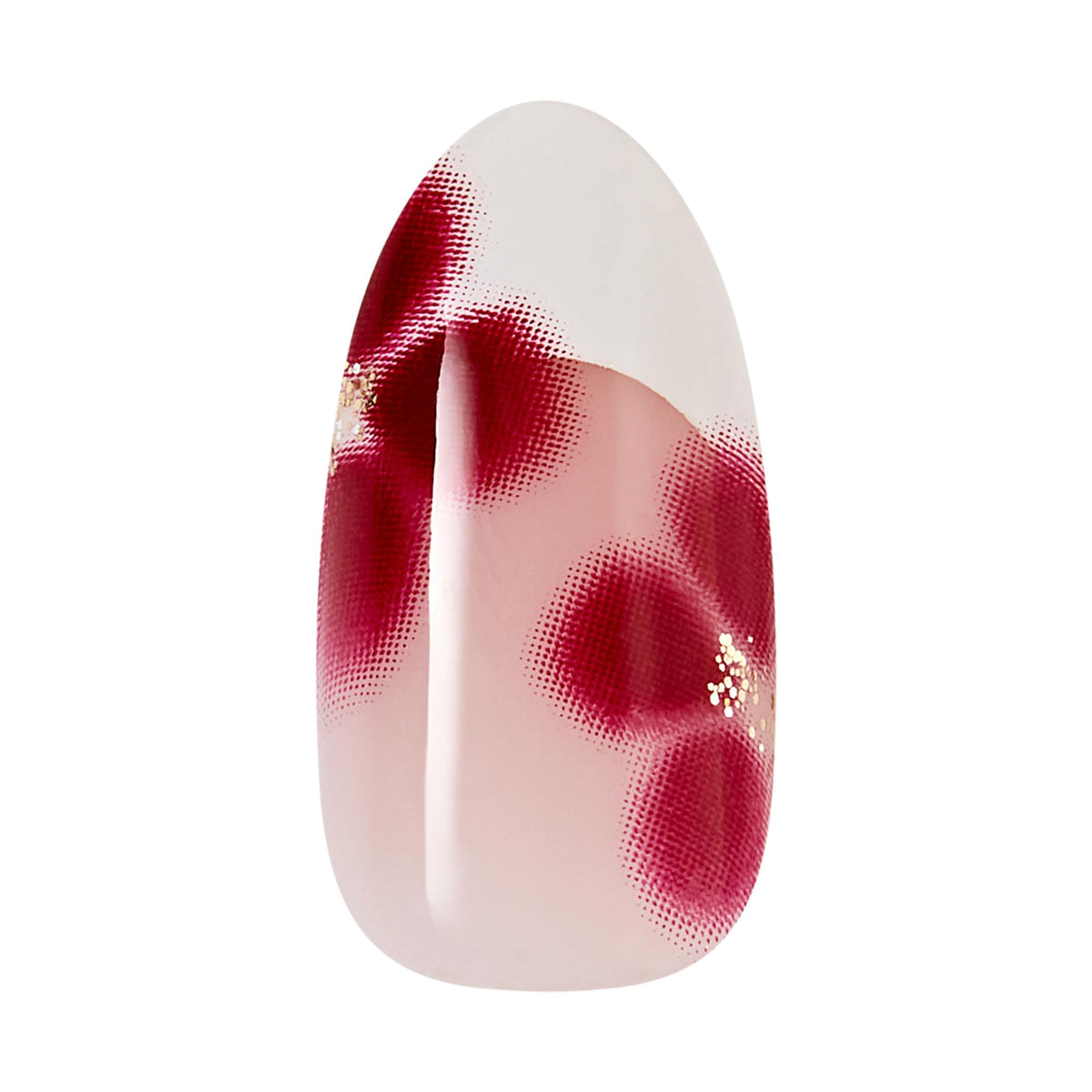 imPRESS nails in hand to show scale and real-world size