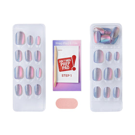 imPRESS Kiss application set with prep pad, stick, and mini file for easy use