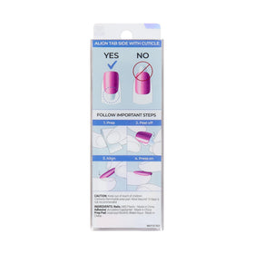 imPRESS mini file shaping a nail edge for customized fit and neat finish