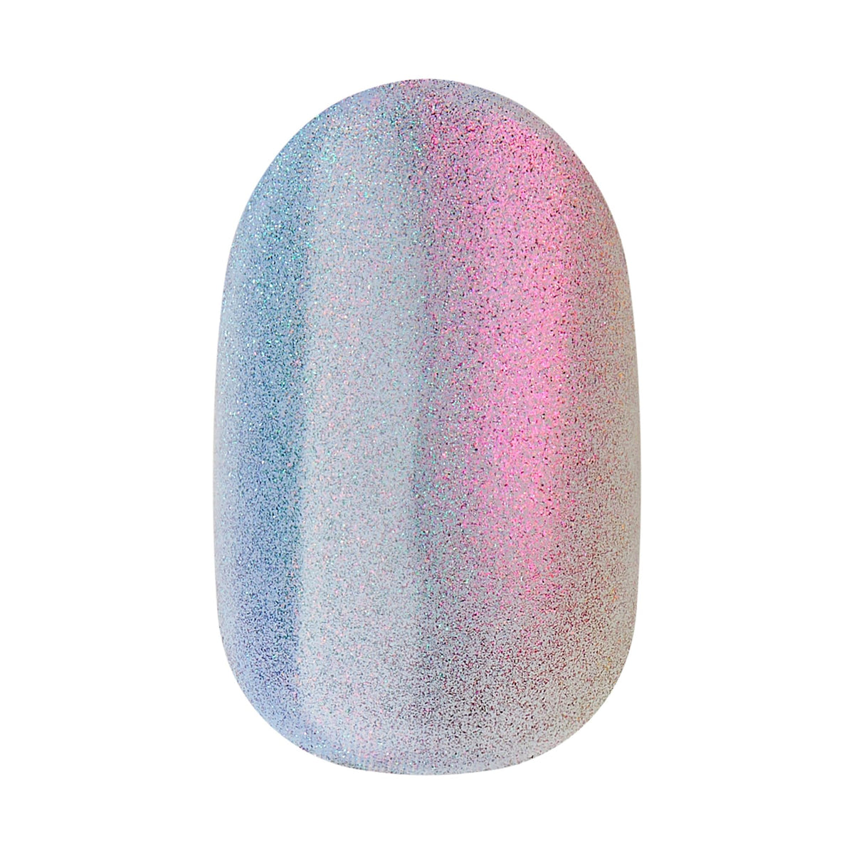 imPRESS Kiss side profile of a single nail showing thin, natural-looking curve