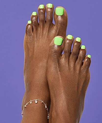 Impress Kiss size comparison display with multiple nail sizes for accurate toe fit