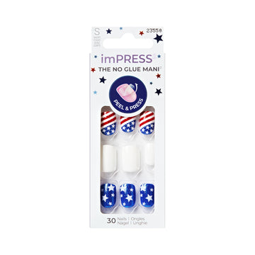 imPRESS front packaging showing patriotic Liberty design and kit benefits