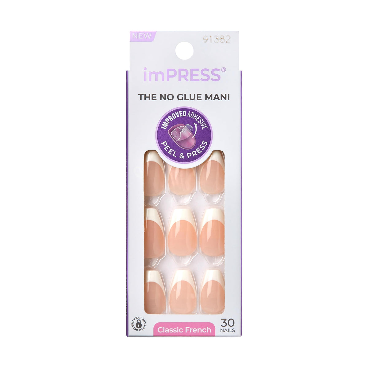 imPRESS mini file and manicure stick showing tools for perfect fit