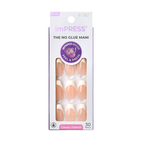 imPRESS mini file and manicure stick showing tools for perfect fit