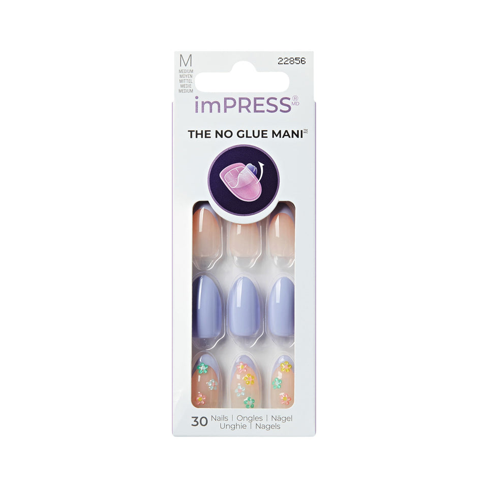 imPRESS front packaging showing Pastel Bloom nails and kit contents for easy styling