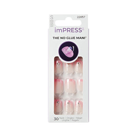 imPRESS front packaging showing set and design, easy no-glue benefit