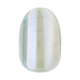 imPRESS hand applying a Sour Love nail demonstrating quick peel-and-press convenience