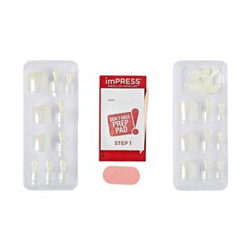 imPRESS applied on toe demonstrating natural fit and comfortable wear