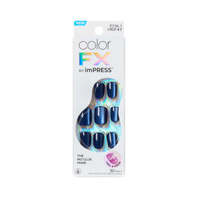imPRESS Velvet Romance front packaging displaying kit and vibrant purple nails