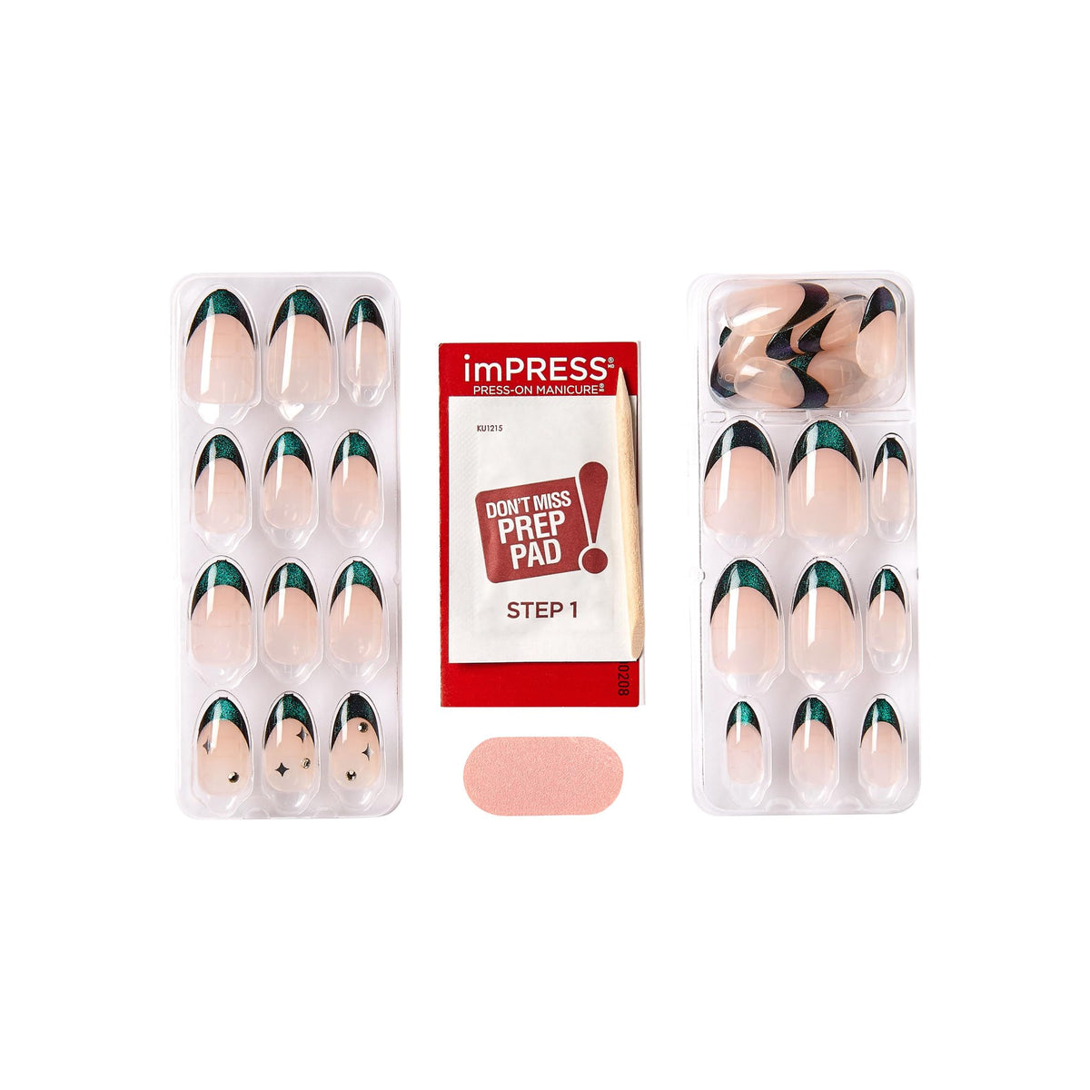 imPRESS thirty nails displayed to show included sizes and extras