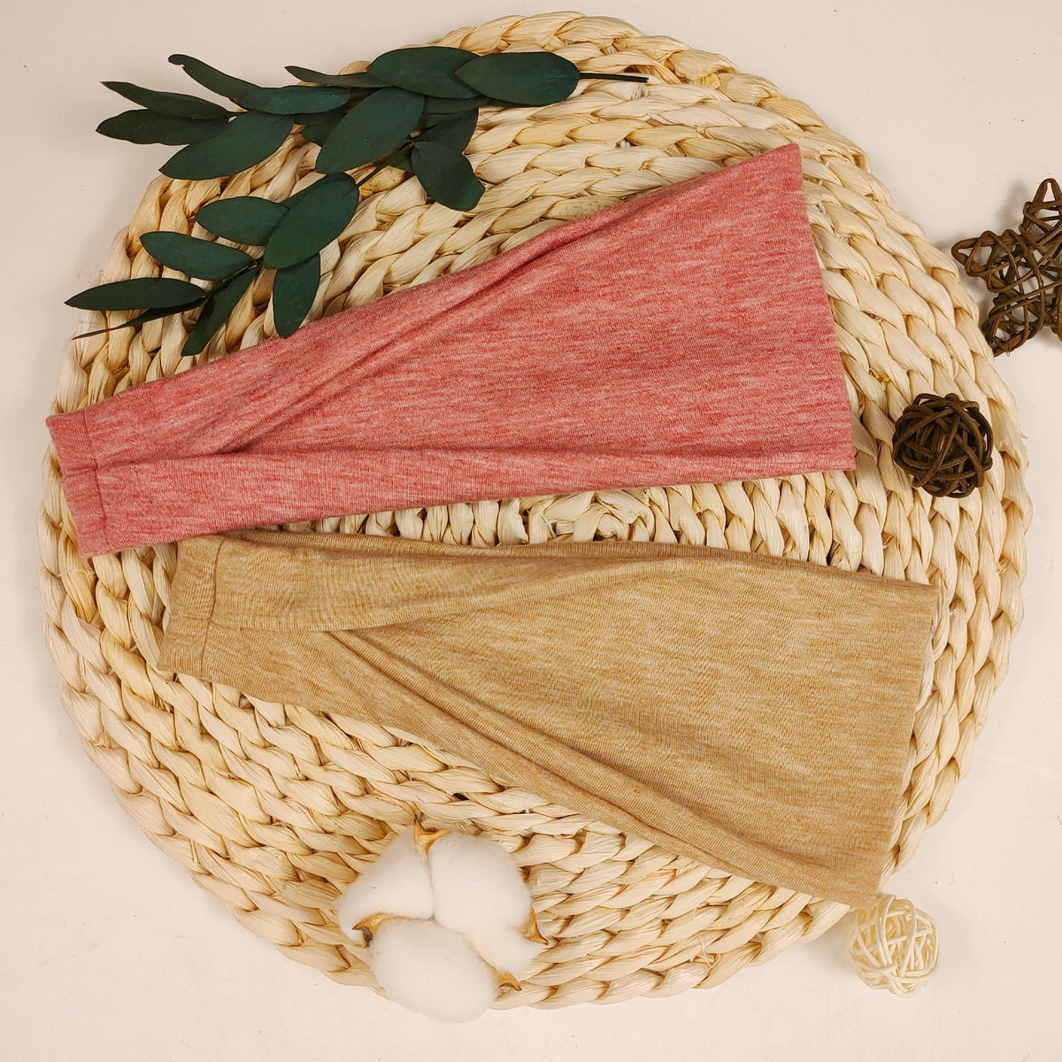 IMYORT headband used during skincare routine keeping hair neatly away