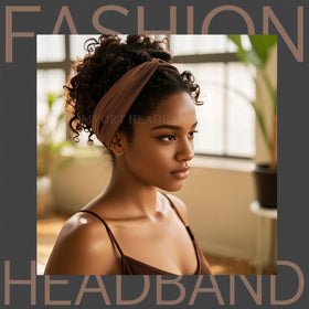 IMYORT headband on hand illustrating stretch and comfortable size fit
