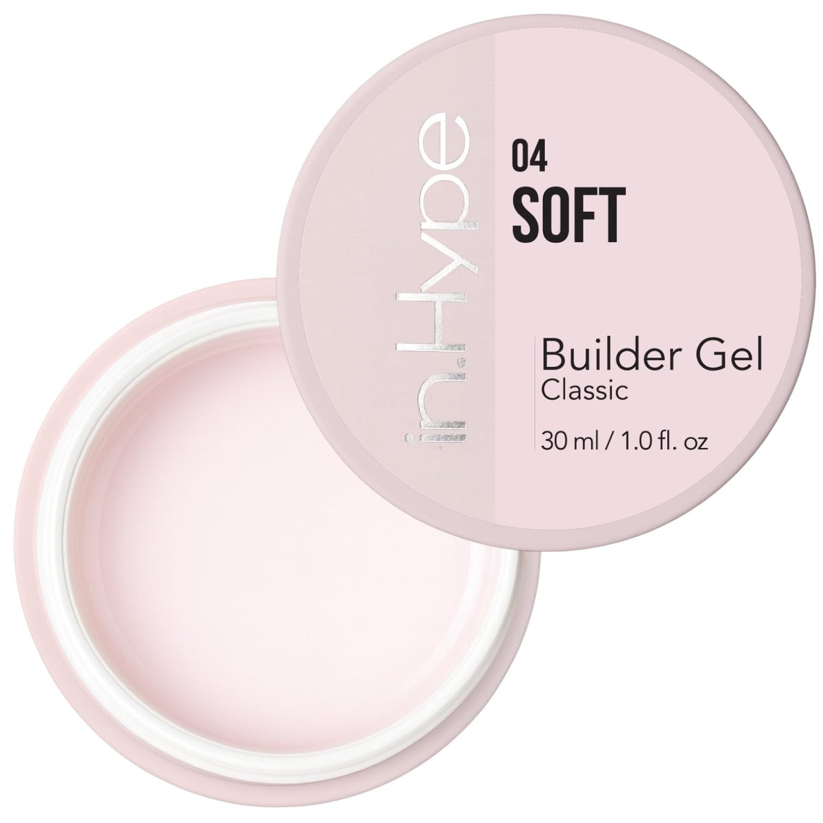 IN.HYPE front packaging showing professional builder gel benefits