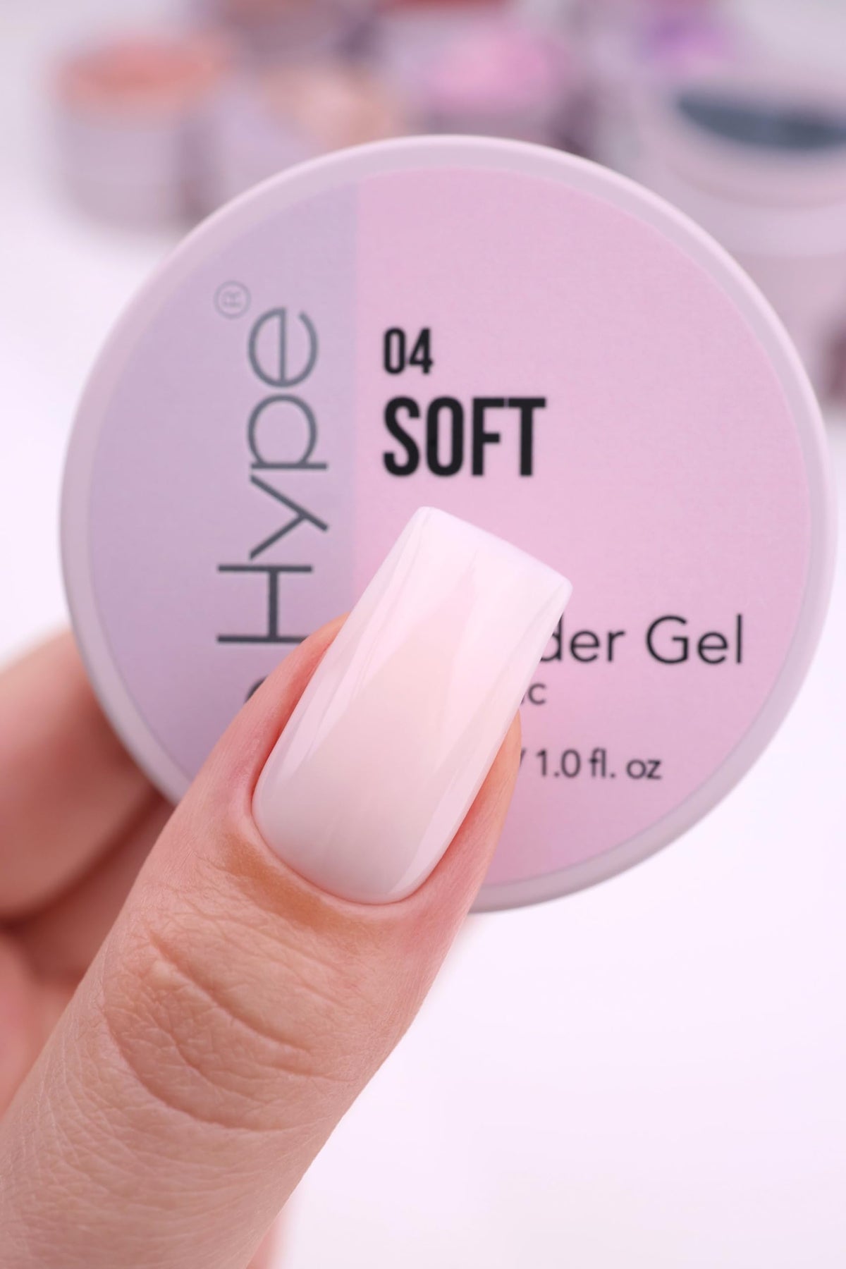 IN.HYPE gel texture close-up highlighting smooth workability