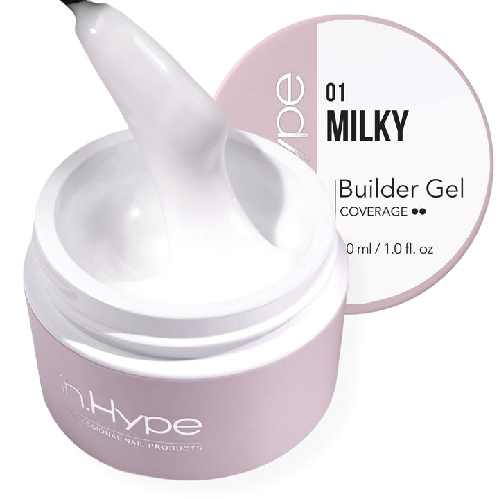 IN.HYPE Milky #1 front packaging showing product label and milky hue benefit visual clarity